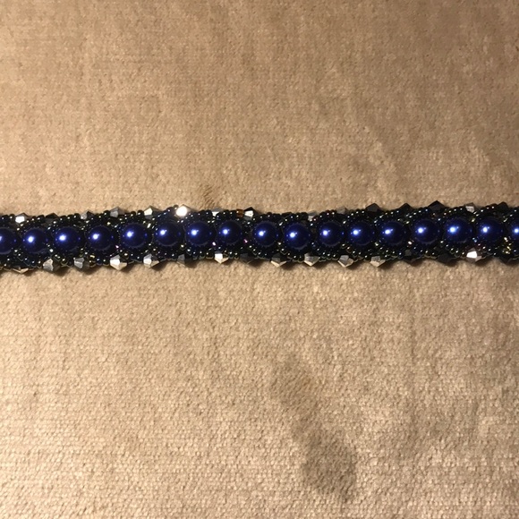 Handmade Blue Vine Bracelet - Picture 3 of 3